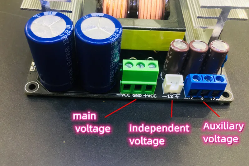 700W High Efficiency LLC Switch Amplifier Audio Power Supply Board AC220V Input Output Voltage Dual 30V 40V 50V 60V 70V 80V