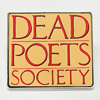 Dead Poets Society enamel pin American drama film metal badge vintage brooches backpack Accessories Jewelry gift