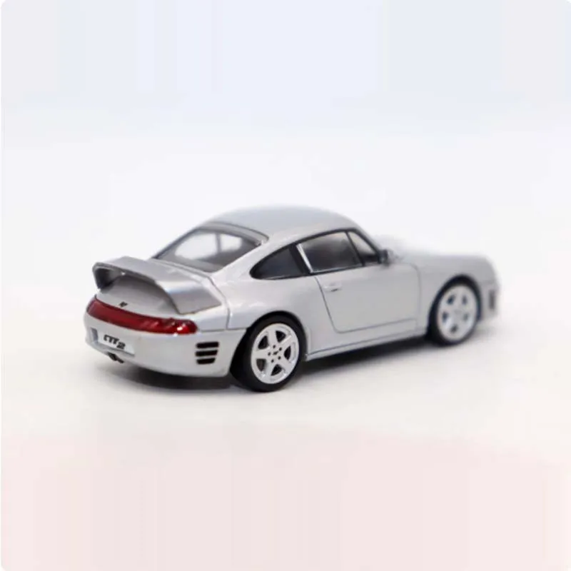 Escala 1:64 1995 RUF CTR2 Carro Esportivo Simulação Liga Modelo de Carro Exibição Estática Brinquedo Colecionável Presente Ornamento Lembrança Decoração