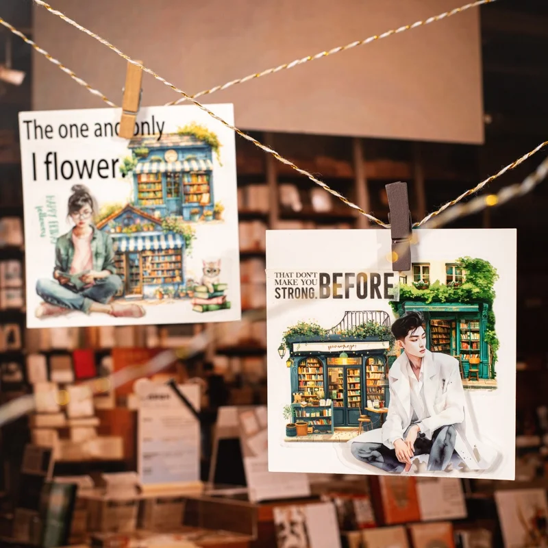 6 لفات 6 سم × 200 سم من شريط تزيين الحيوانات الأليفة المزخرف بالقالب - سلسلة متجر البقالة - مناسبة للحرف اليدوية وسهلة التمزق والمجلات وحقائب اليدوية وزجاجات المياه والسيارات وأجهزة الكمبيوتر المحمولة والمباني والدراجات والدراجات والأمتعة #6