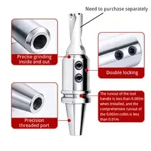 CNC Machining Center Side Fixed Tool Holder U Drill BT30 BT40 BT50 SLN SLA SLN10 SLN12 SLN16 SLN20 SLN25 SLN32 SLN40