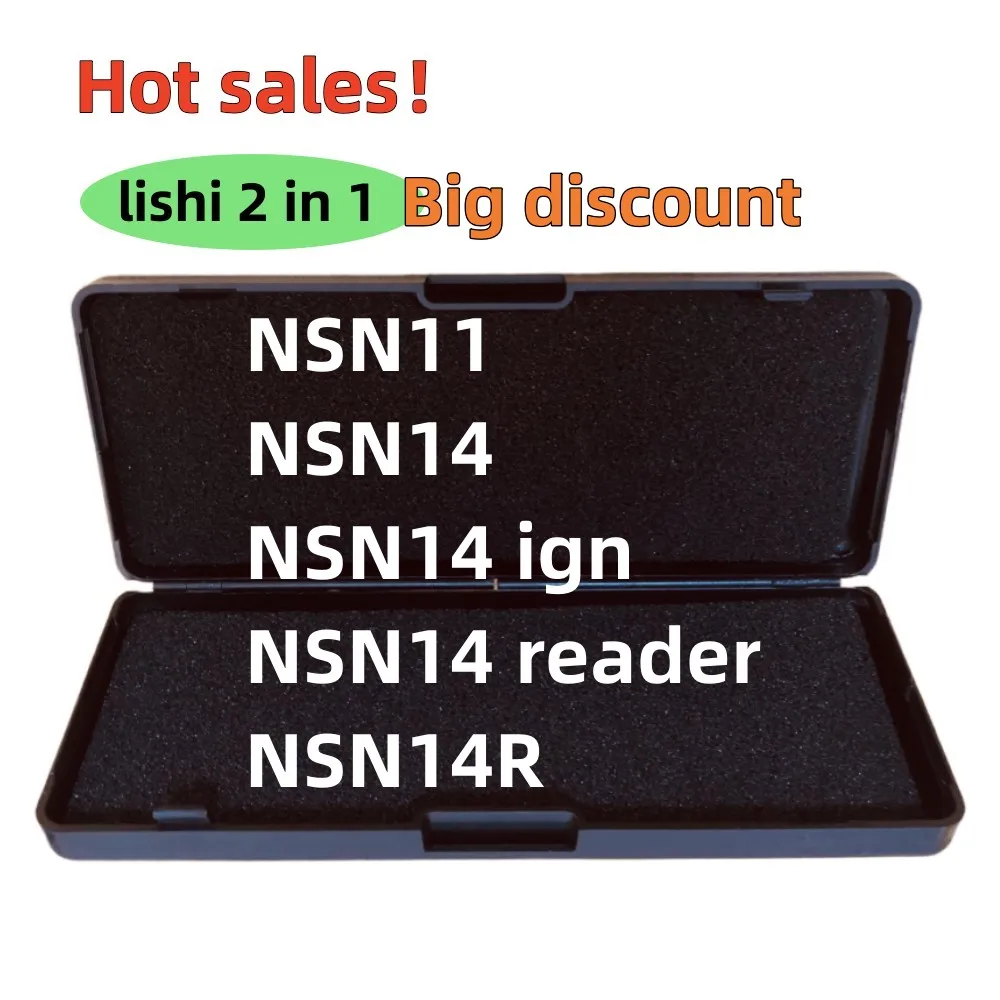 2in1 lishi 2 in 1 NSN11 NSN14 ign  ignition NSN14 key reader NSN14R auto tool