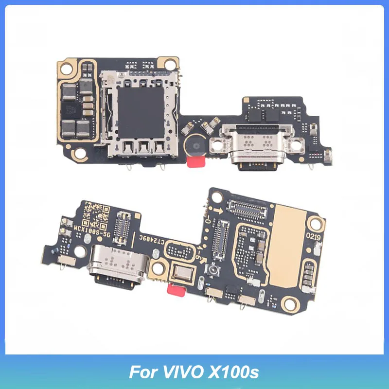 USB Charging Dock Board for VIVO X100s Charger Port Connector Flex Cable Repair parts