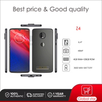 Motorola Moto Z4 XT1980-4 Refurbished original Unlocked Phone 4GB 128GB ROM 6.4 inches 48MP 4G LTE Cellphone Fast charging