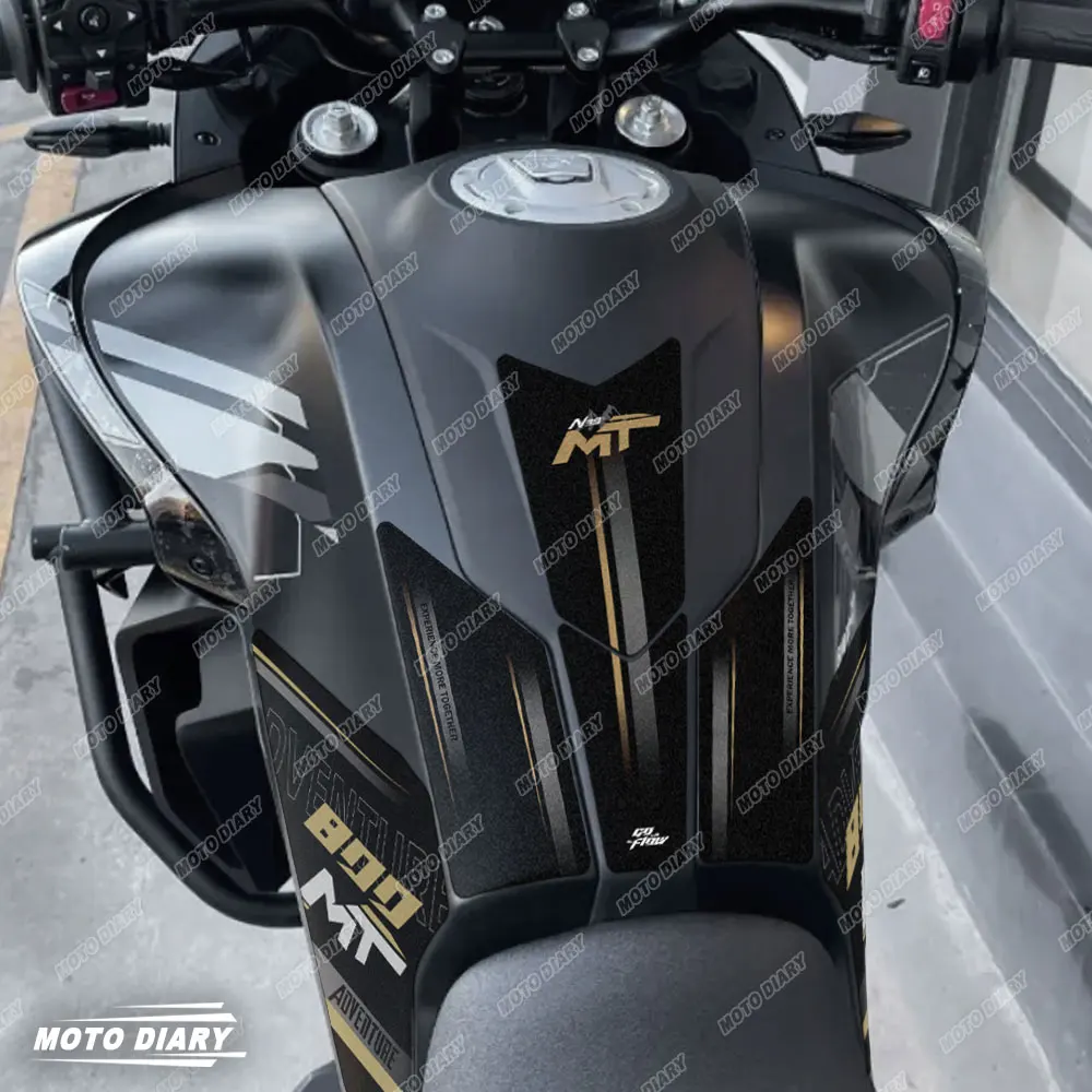 For CFMoto 800MT 800 mt Motorcycle Fuel Tank Pad Sticker Motocross Knee Grip Traction Protection Decals Waterproof