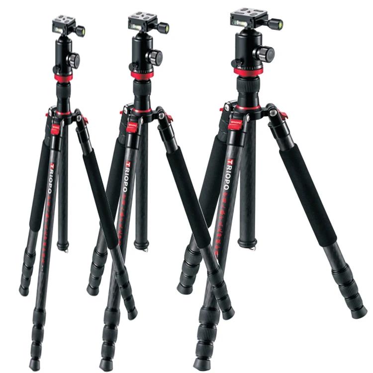 triopo carbon fiber Monopod tripod camera overhead professional dslr tripod for phone and mobile tripod 3366