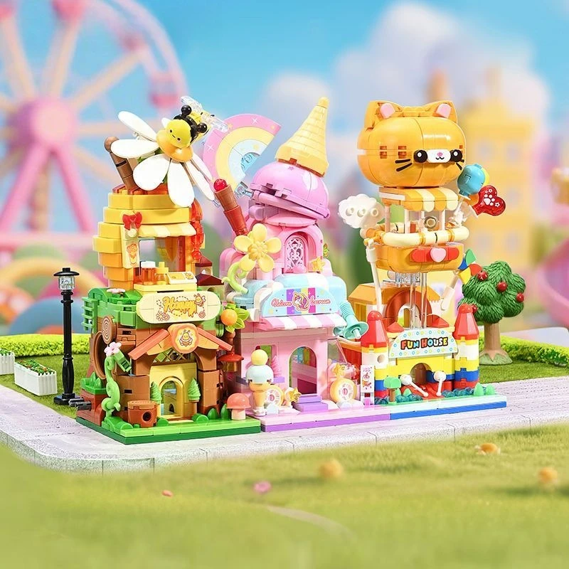 Keeppley – blocs de construction, modèle d'architecture, jouets d'assemblage, Surprises d'anniversaire pour enfants, cadeaux pour enfants, filles et petit ami, nouvelle collection