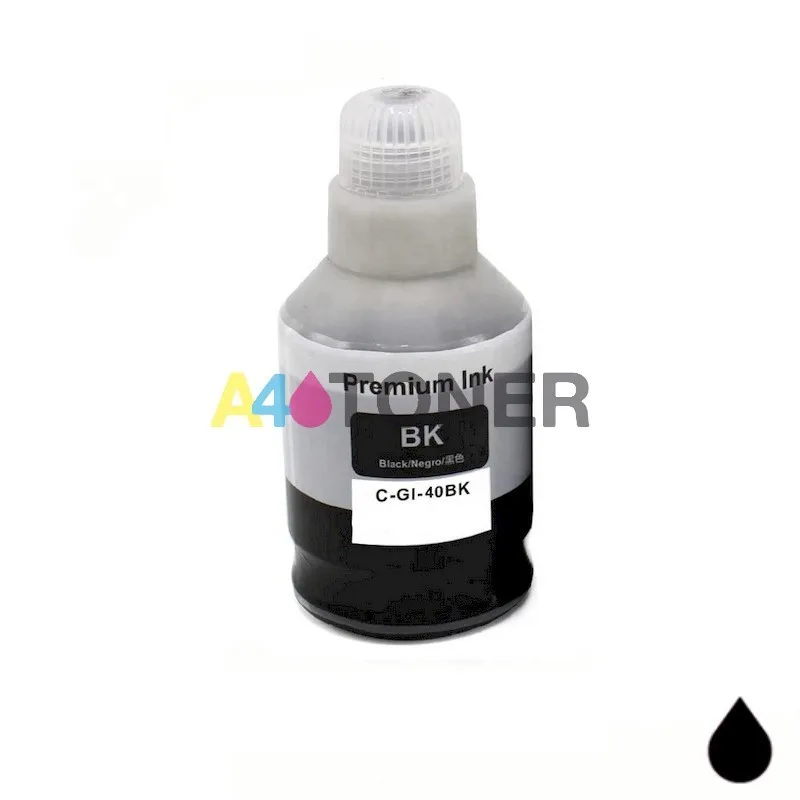 Canon GI40BK 3385C001 compatible ink bottle A4toner.com