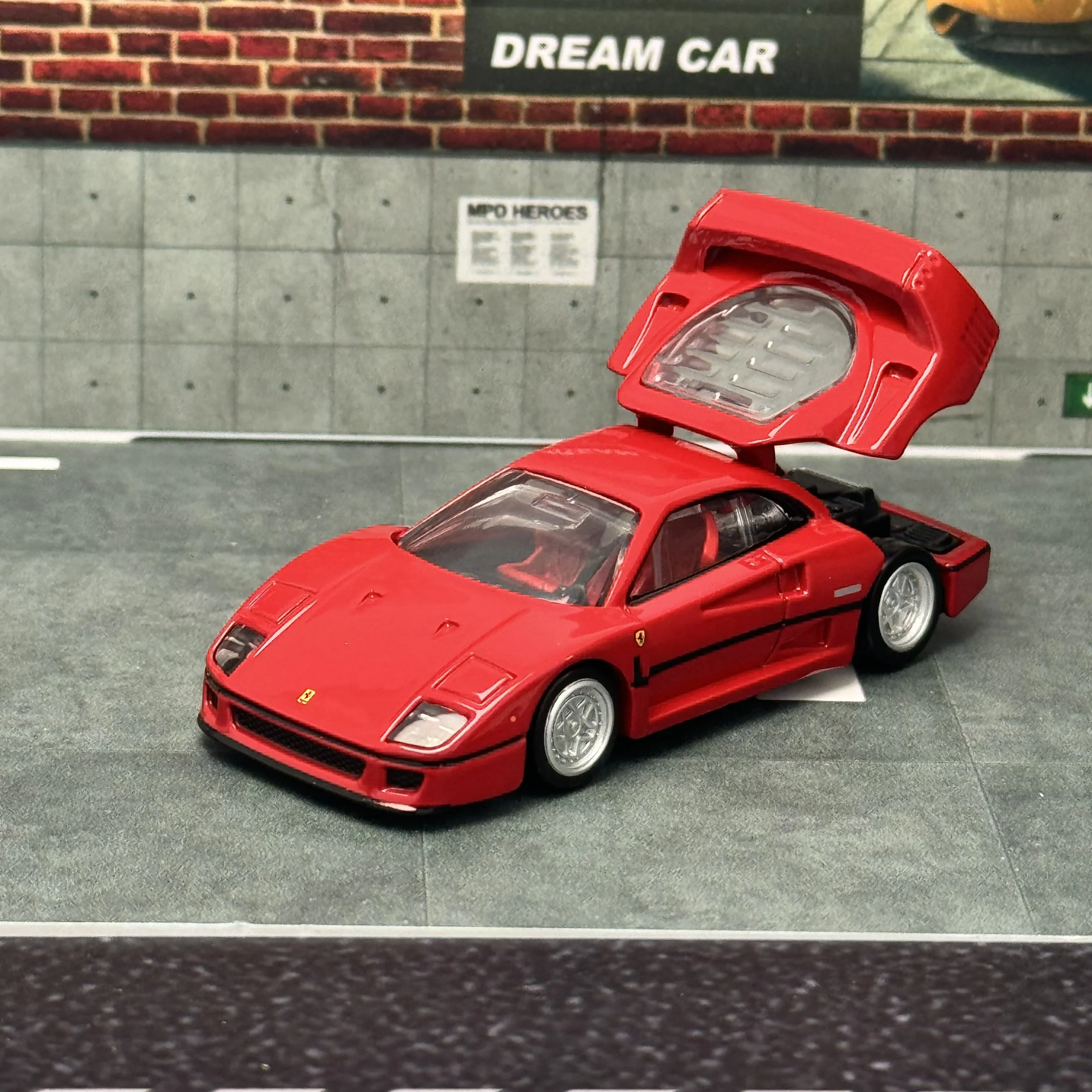 Image of TAKARA TOMY TOMICA TP31 Ferrari F40 Supercar Legierung Auto Druckguss & Spielzeug Fahrzeuge Auto Modell Miniatur Maßstab Modell Auto Für Kinder