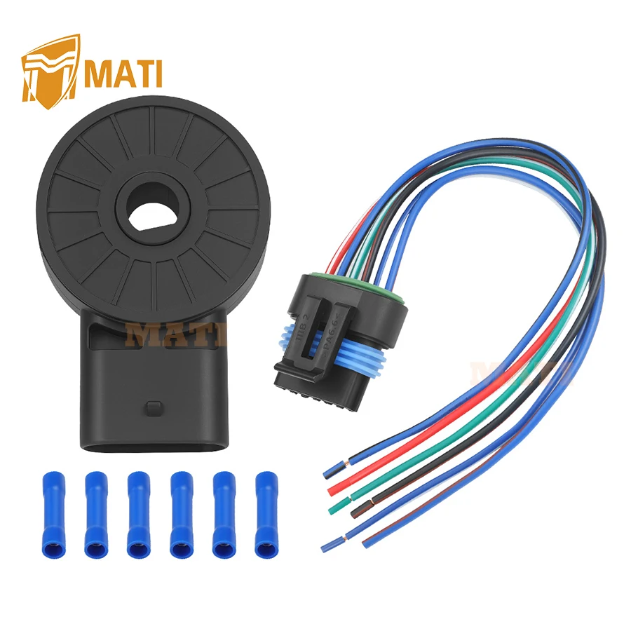 Gear Position Sensor & Pigtail Harness for Polaris Sportsman Scrambler Ranger Magnum Hawkeye ATP 330 400 450 500 550 570 600 700