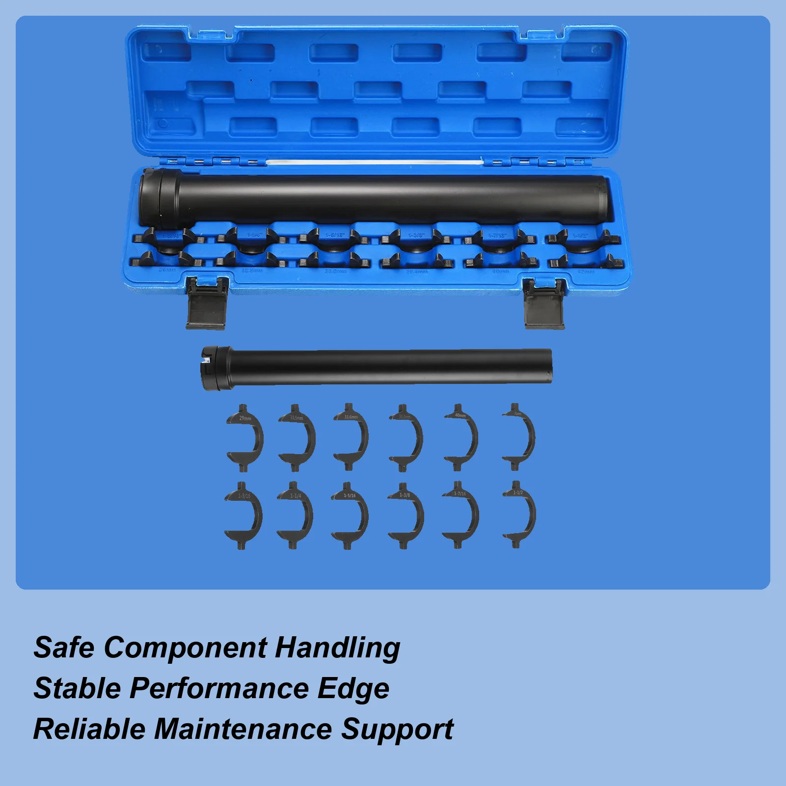 

Инструмент для снятия внутренней рулевой тяги Ремонтный комплект для внутренней рулевой тяги Инструмент для ремонта автомобильного шасси для системы рулевого управления Автомобильный автомобиль Грузовик