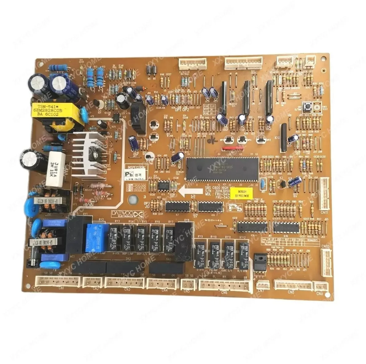 Placa de ordenador para refrigerador, módulo de potencia 30143D5050, buen funcionamiento