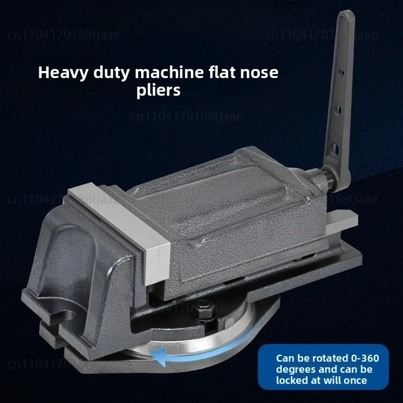 Heavy Duty QH80 Milling Machine with Flat Pliers Machining Center Precision Vise