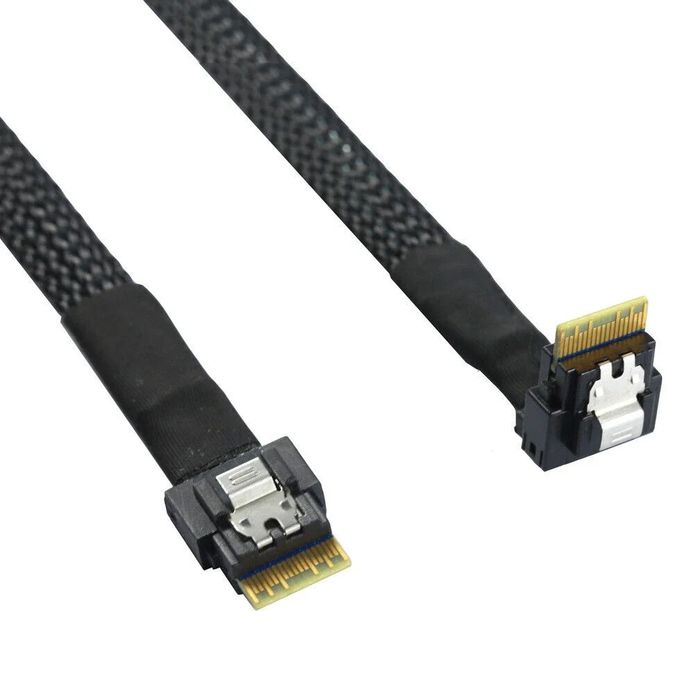 

Серверный высокоскоростной соединительный кабель Slimline SAS SFF-8654 4i 38P–8654 4I