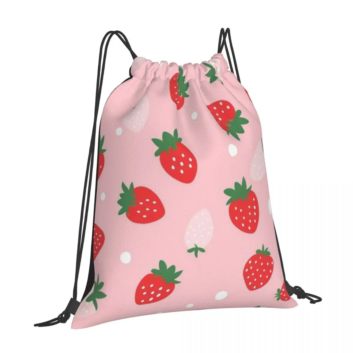 Strawberry Drawstring bag, travel cloth, waterproof cloth bag, portable dust-proof inner bag, storage bag