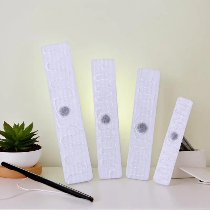 Set of 5/10 RFID Non-Woven Laundry Tags Made of High Temperature Resistant Silicone, UHF Electronic Labels