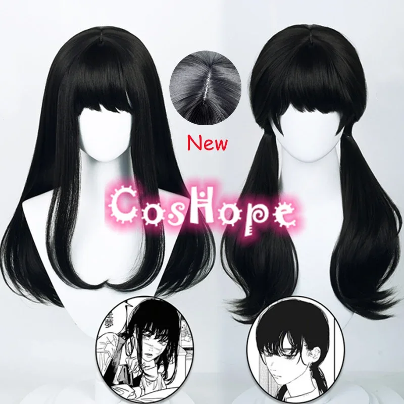 Anime Asa Mitaka Cosplay Wig 65cm Long Straight Black Wig Cosplay Anime Cosplay Wigs Heat Resistant Synthetic Wigs