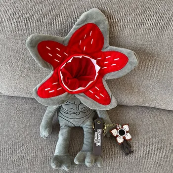 40 cm Yeni Komik Stranger Şeyler Piranha Çevreleyen Peluş Bebek Anahtarlık Sevimli Komik Süsler Koleksiyonu kalem teşhir rafı hediye oyuncaklar