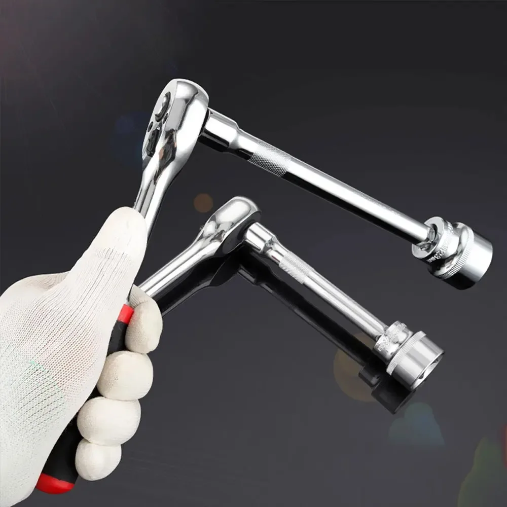 1/4" 3/8" 1/2" Socket Ratchet Wrench Extension Bar 50/75/100/125/150/250mm Long Bar Steering Sleeve Connecting Rod Accessories image 5