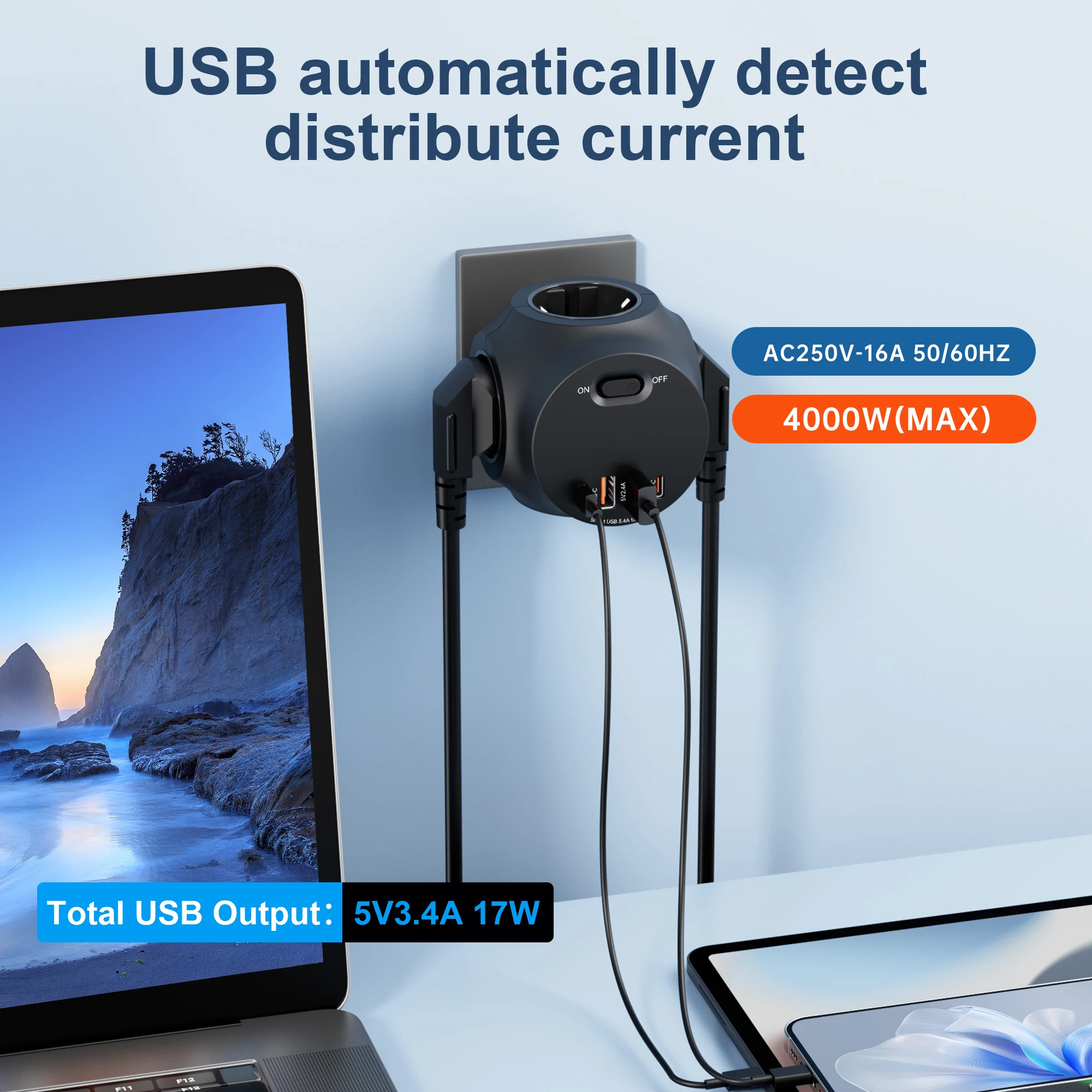 4000W Eu Plug Power…