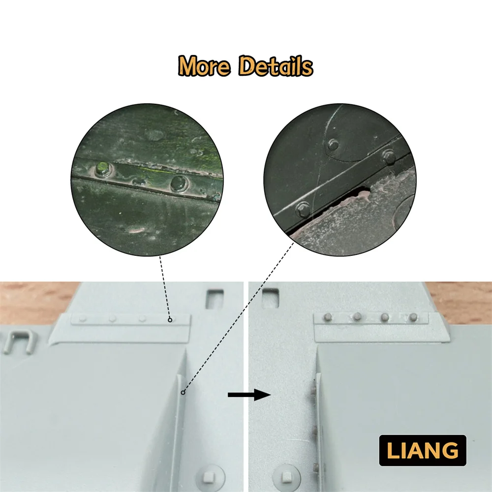 Liang Model Tools For Model Nuts and Bolts Detail-up Multi Scale Upgrade Kit Making Tools for Scale 1/35 1/48 1/72 1/16