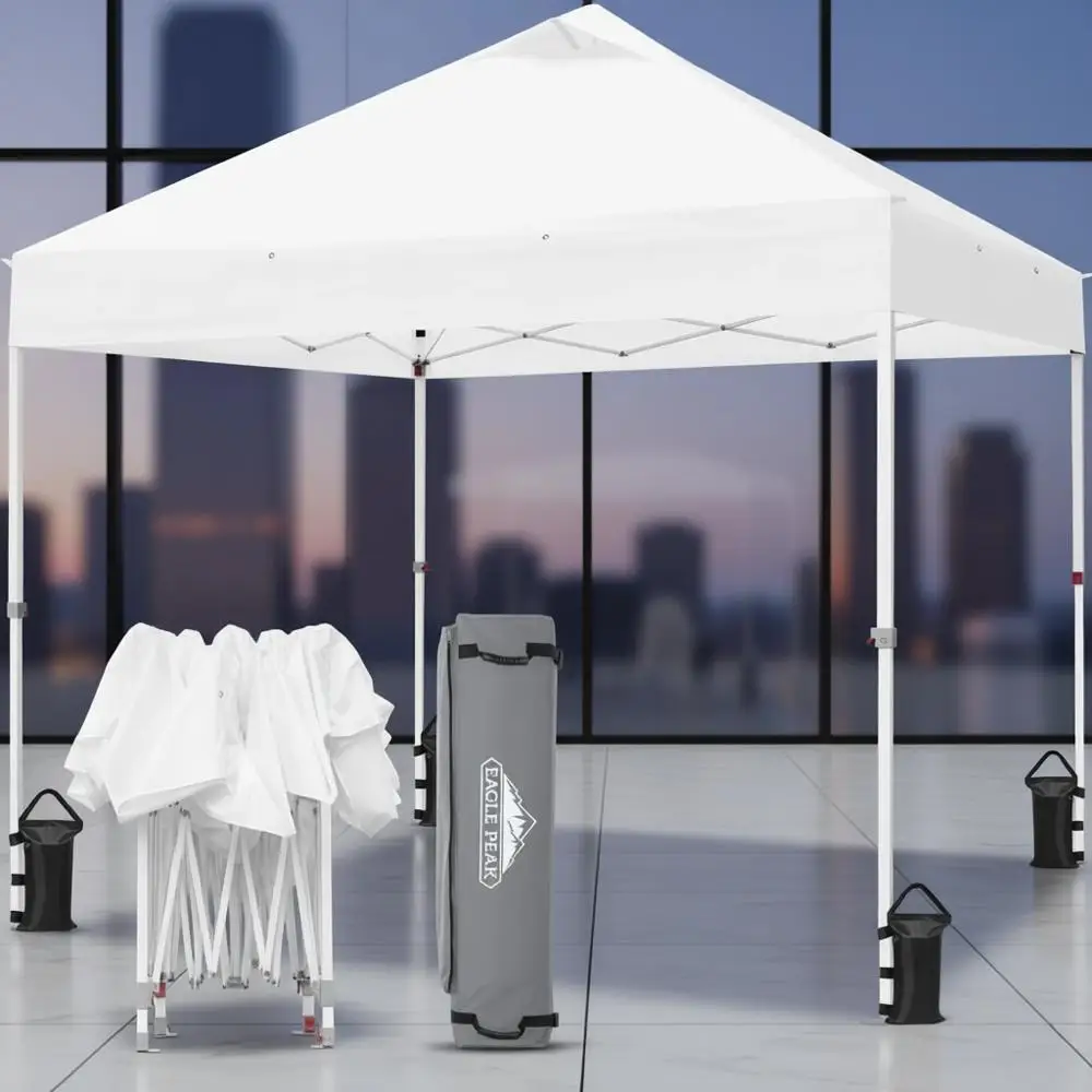 

Промышленный тент 10' x 10' с площадью теневой зоны 100 кв. футов (белый)