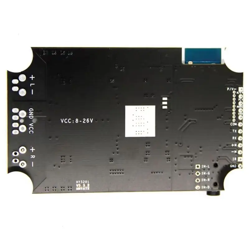 Y47A Bluetooth 5.2 TWS Amplifier Board 2x40W/50W, TPA3118 Audio Board with EQ Switching, Wireless Group Stereo Serial Port for