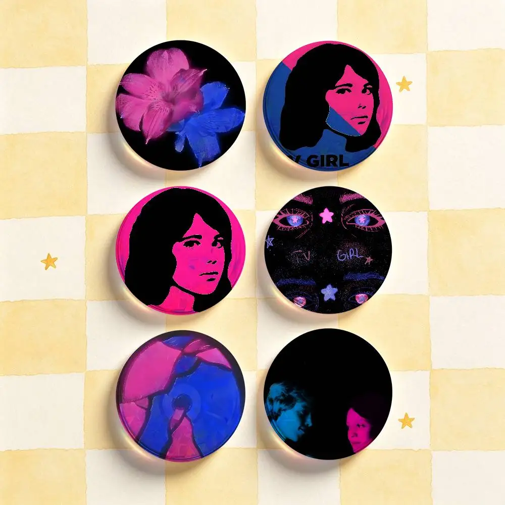 TV G-GIRL HD Print Badges Pretty Round Display Brooches IP merchandise 32mm 58mm 75mm 44mm 25mm
