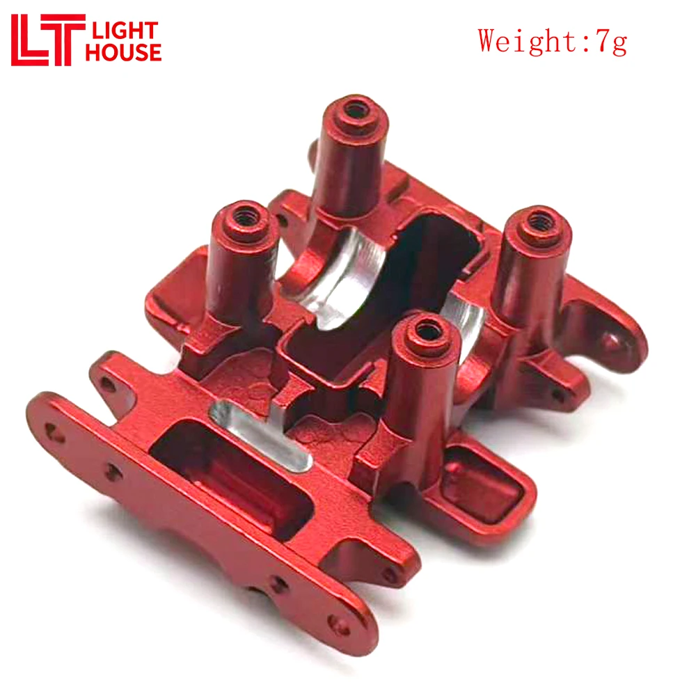 LIGHT HOUSE Aluminium skidplate voor SCX30 Auto's Upgrade Onderdelen Auto Racing Model Auto Accessoire