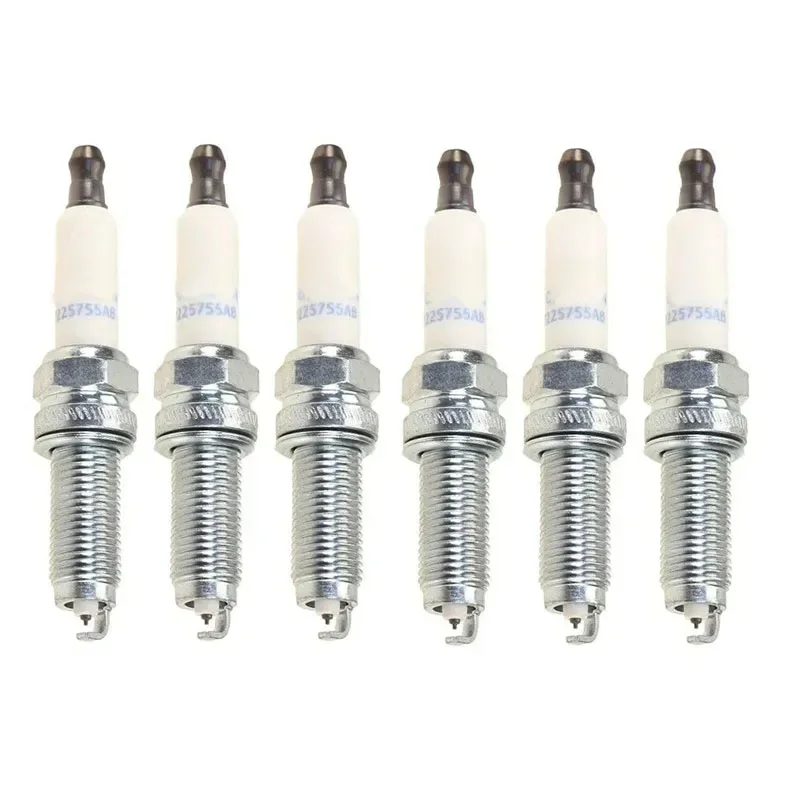 New Genuine Set of 6 Spark Plugs SP225755AB For Chrysler Pacifica Dodge Durango Ram 1500 Jeep Wrangler JL Grand Cherokee