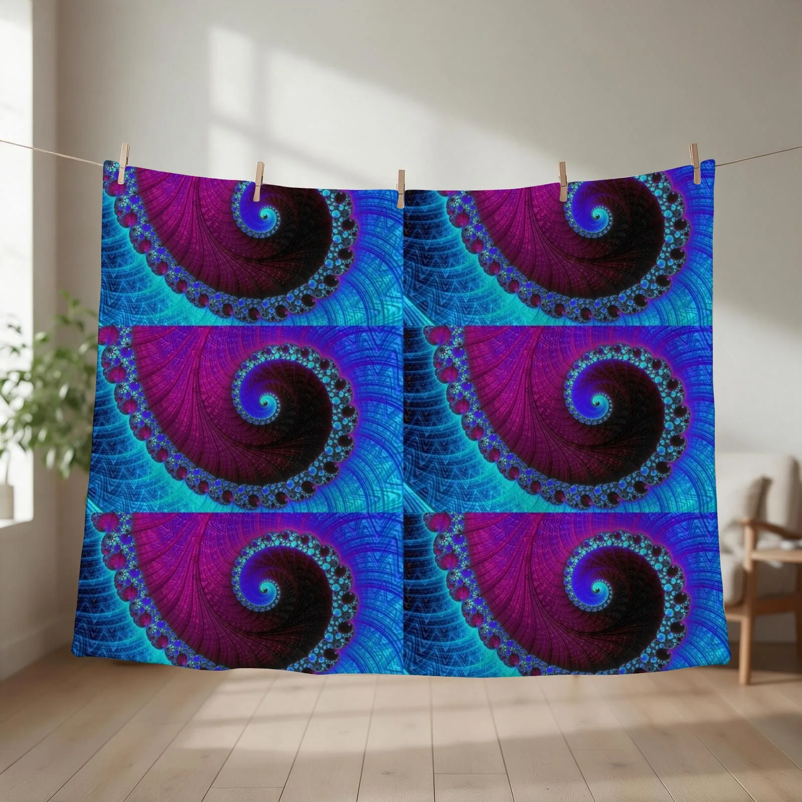 It’s Electric Throw Blanket couch cozy soft plush fuzzy picnic outdoor blanket