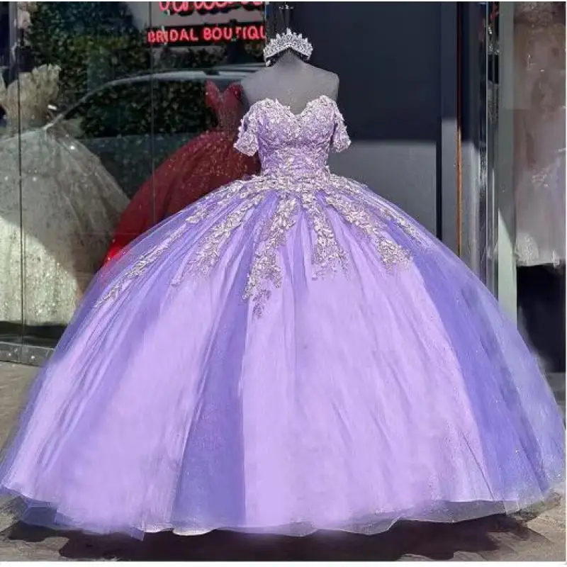 Dresses For Quinceanera  Romantic Purple 2024 New Bridal Wedding Toast Dress Banquet Host Wedding Dress Evening Dress Customizat