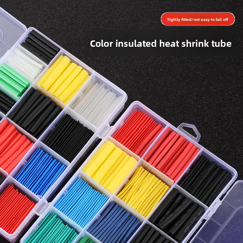 Waterproof Heat Shrink Tubing Cable Insulation Sleeve for Data Charger Earphone Wire Repair & Broken Cord Protection