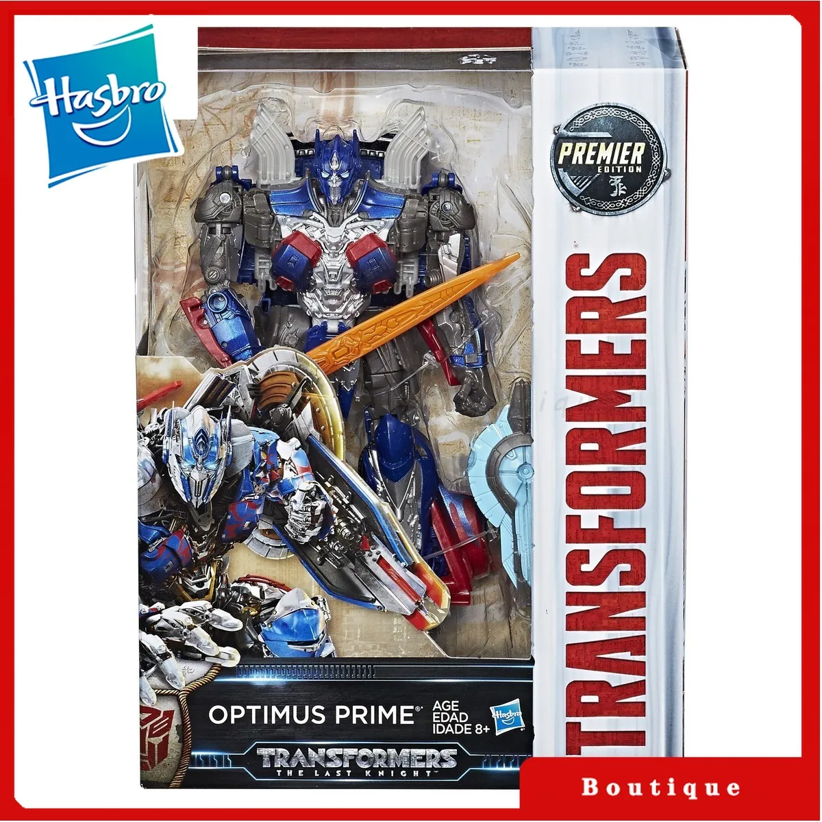 Auf Lager Hasbro Transformers Spielzeug Transformers The Last Knight TLK Klasse V Optimus Prime Modell Robot Collection Action