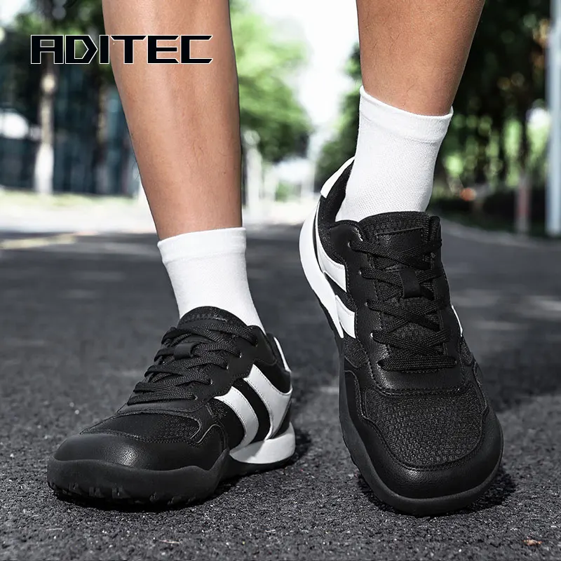 Wide-Toe Shoes, Summer Breathable Mesh Sports Shoes, Suitable for Both Men and Women as Outdoor Travel Shoes