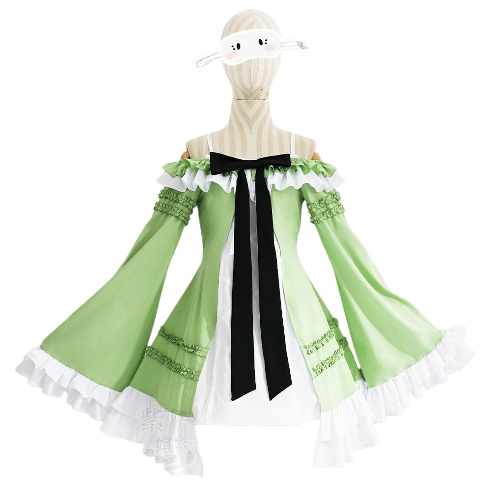 

XIN LAI SEN Unisex Anime Cos Saiba Midori Cosplay Costume Uniform Custom Size