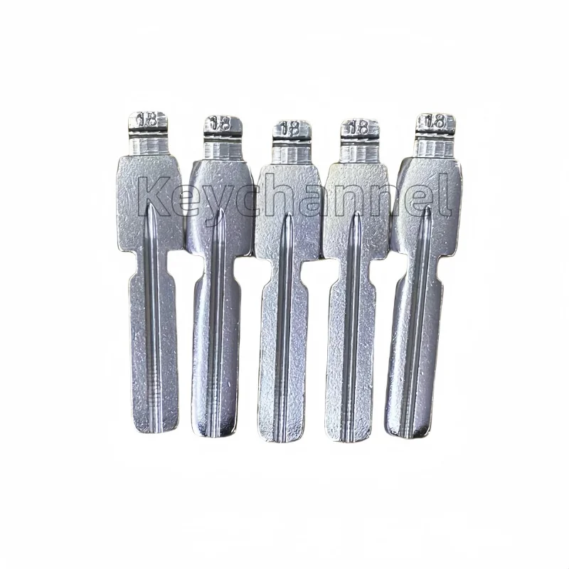 Keychannel 10pcs/lot Car Flip Key Blade HU58 KD Key Blank 18# EWS Blade for BMW  3 5 7 Z Series 1997+ for KEYDIY Xhorse Remote