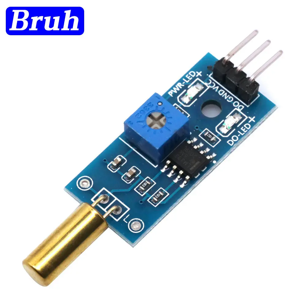 Smart Robot Tilt Vibration Sensor Module Vibration Switch Alarm Module for arduino Diy Kit