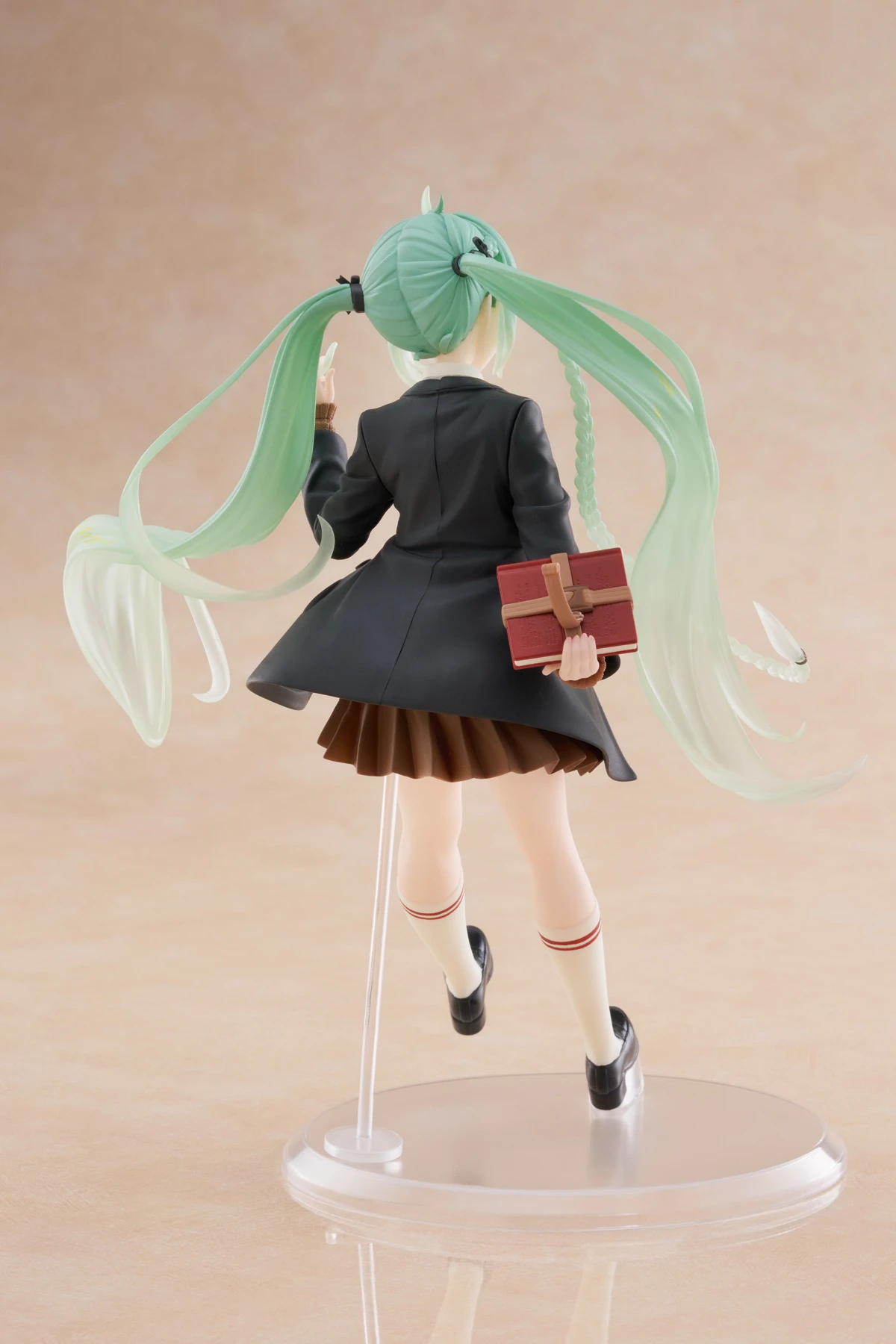 Genuine Original Taito Hatsune Miku Preppy Ver Anime Figure Model Collectible Toys Ornament Decoration Girls Birthday Gift