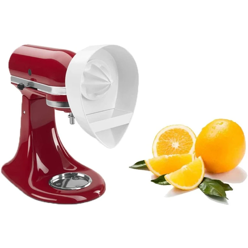 Citrus Juicer Attachment with Strainer Basket Kitchen Accessory Juice Extract Parts Compatible with Kitchen Aid Drop Shipping