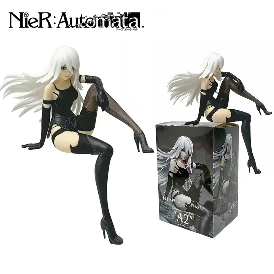 15CM NieR:Automata Yorha Type A2 PVC Anime Action Figures Model Collection Ornament Anime Cartoon Model Toy Gift