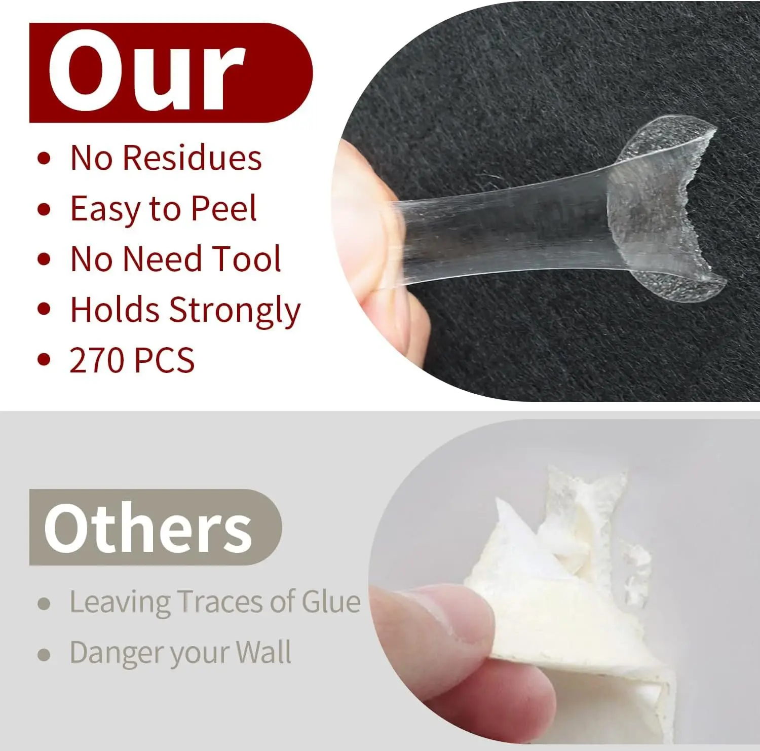 80팩 음향 폼 패널, 1x12x12인치 벽용 방음 타일. 접착제 포함.