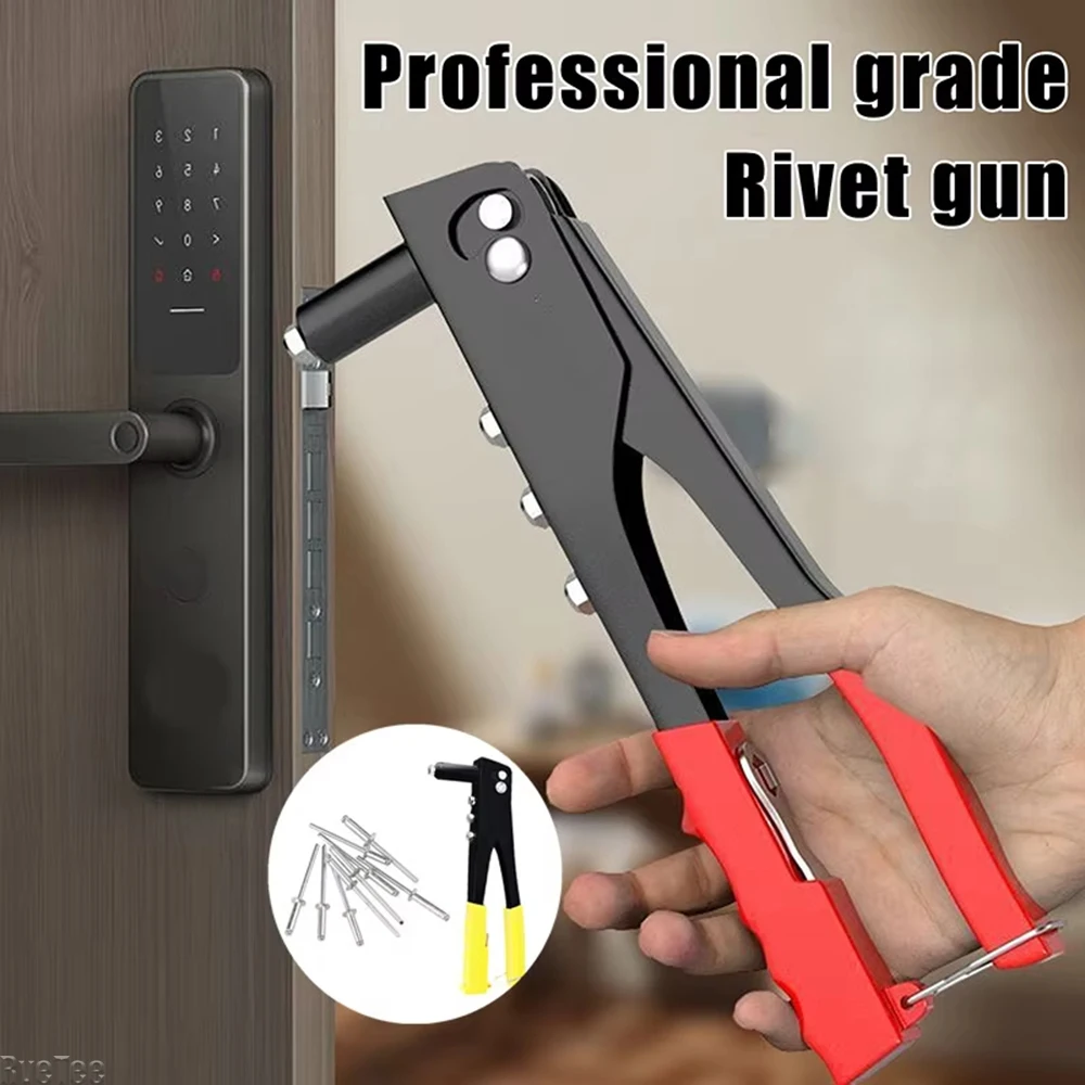 

Профессиональный набор ручных заклепочников (100 шт.) для тяжелых условий эксплуатации, клещи для глухих заклепок для автомобилей и домашних DIY-проектов