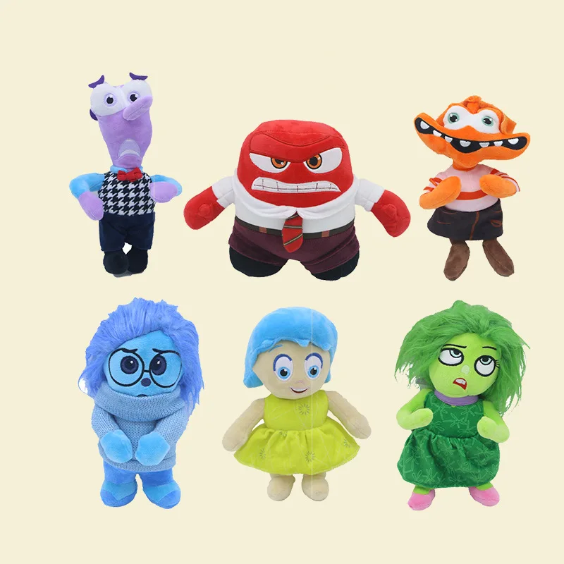 

Cartoon New Mind Agent Team Inside Out Plush Doll Expression Toy Manufacturer Plush Toy Boy Girls And Princess Funny Doll