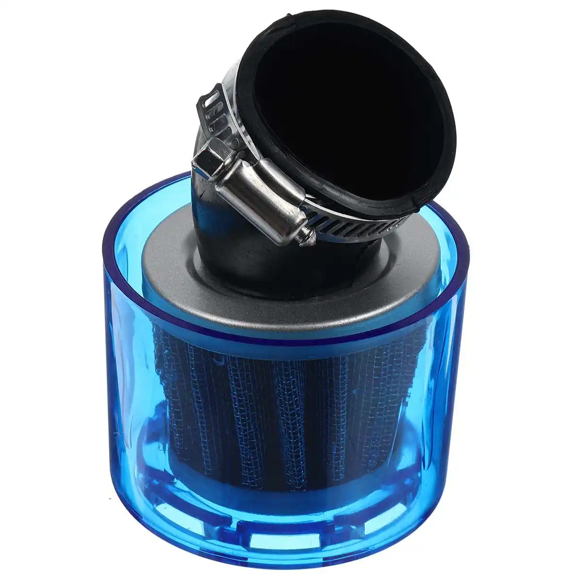 1PC 35mm/40mm/42mm Bend Elbow Neck Motorcycle Motorbike Car Air Filter Cleaner Fits 125cc-250cc ATV Pit Dirt Bike Splash Proof
