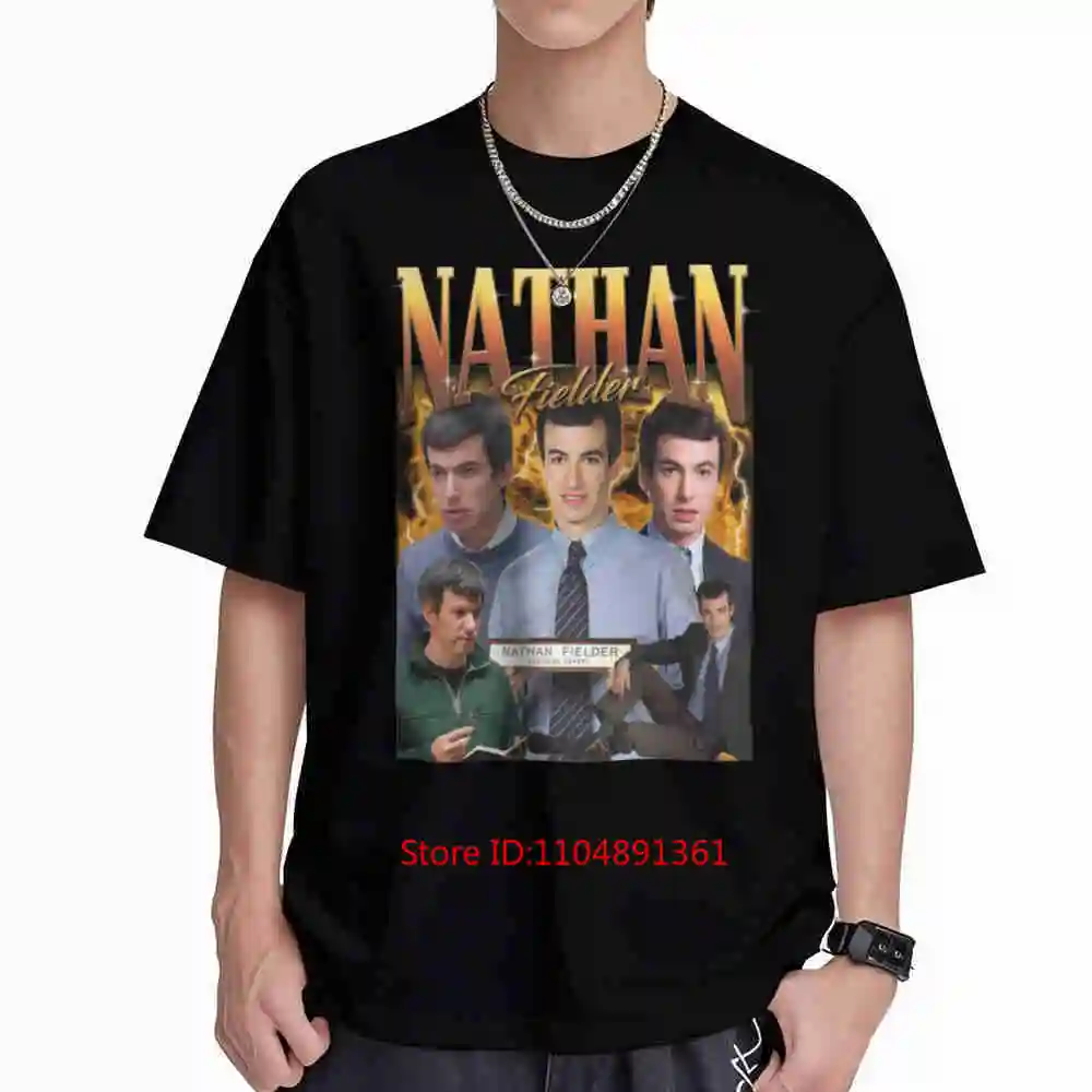 Nathan Fielder Short Sleeve Tee 100% Cotton T-Shirt