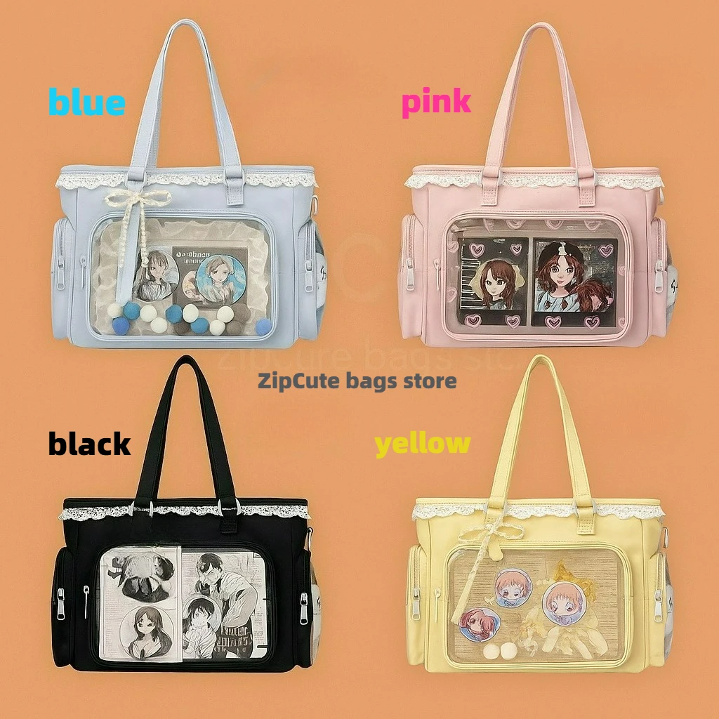 

Ballet Girl Large Appetite Itabag Japanese Two-Dimension Single Shoulder Crossbody Bag Gift For Friends Women'S Handbag