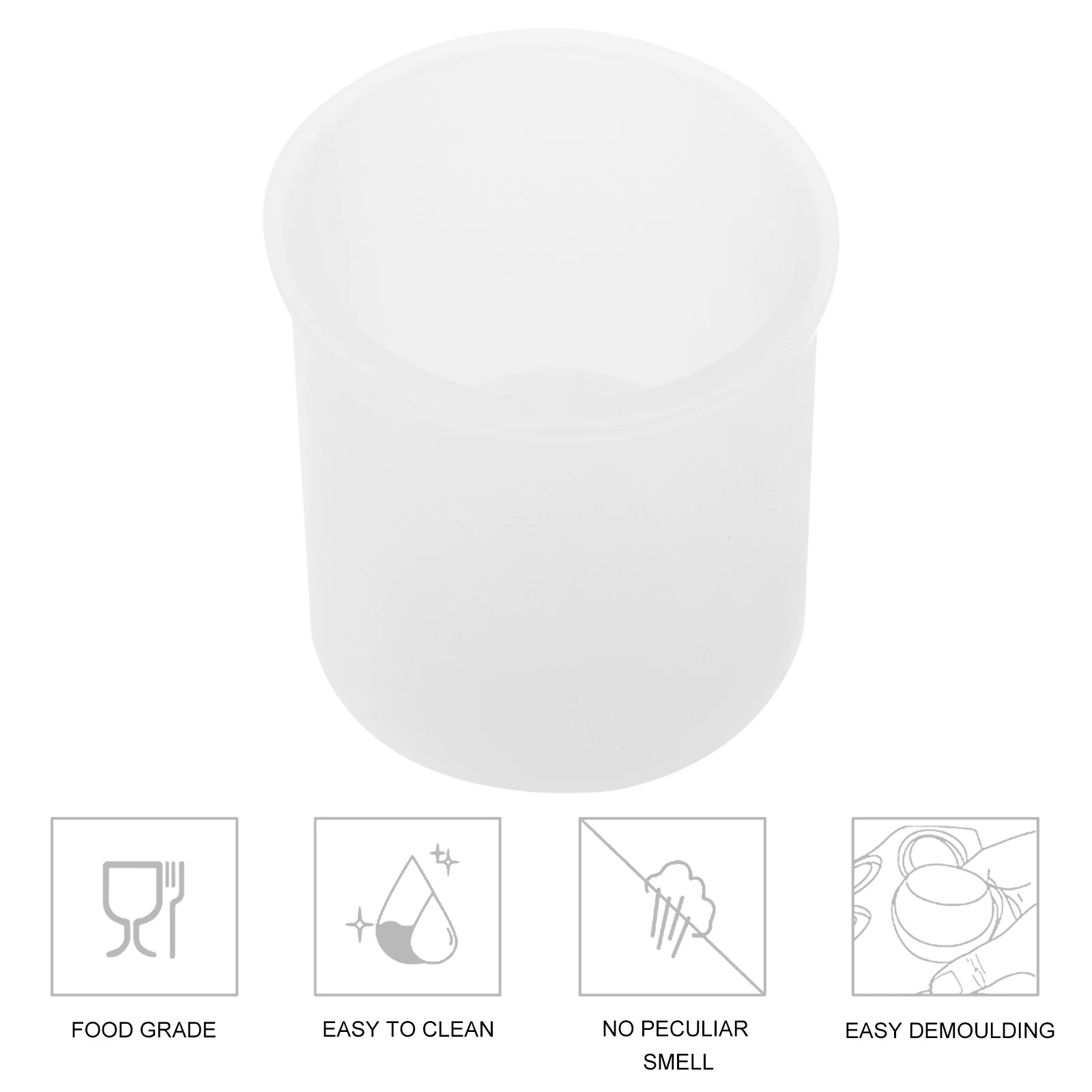 

Silicone C Mold Easy Tray Tool Gift Lovers Nonstick DIY Wax Casting Molds Create Holders Perfect Craft