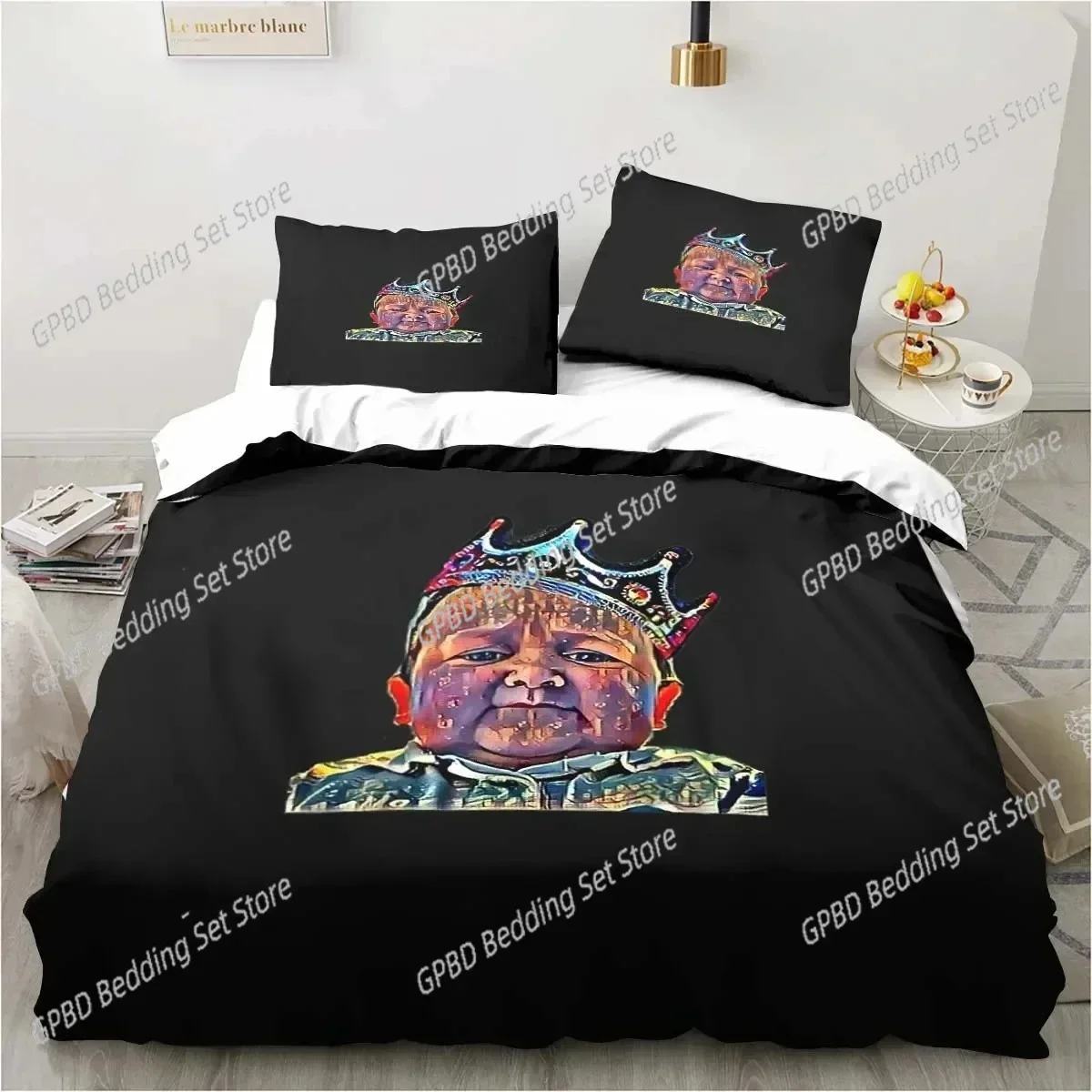 Hasbulla Magomedov Fighting Meme Comfortable Duvet Quilt Cover Pillowcase Bedding Set Children Bedroom Decoration Home Textile