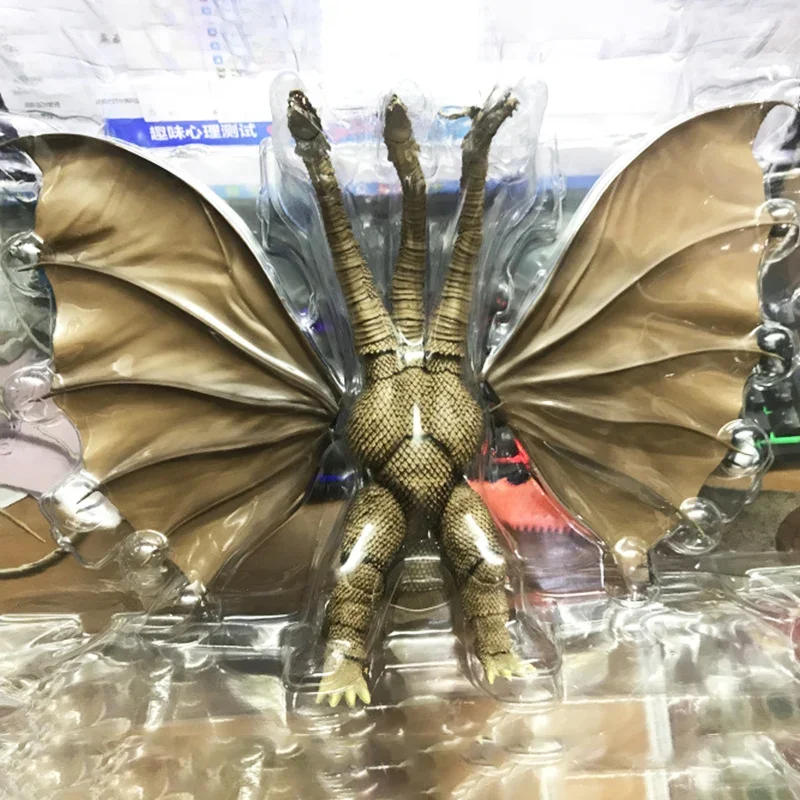 Anime Monster King Ghidorah Pvc Action Doll Model Decoration Jewelry Toy Series Birthday Gift Model Decoration